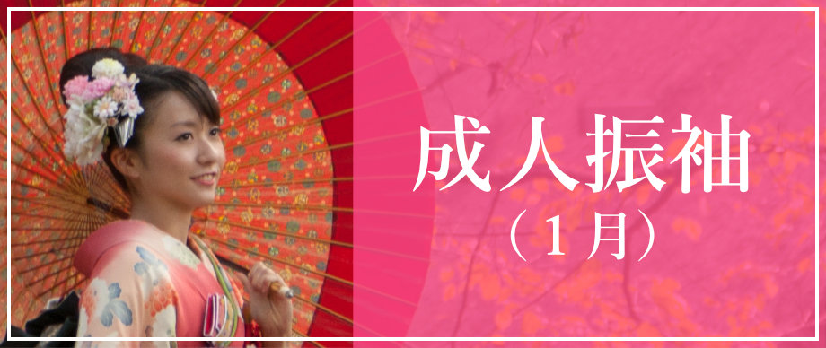 成人振袖１月レンタル