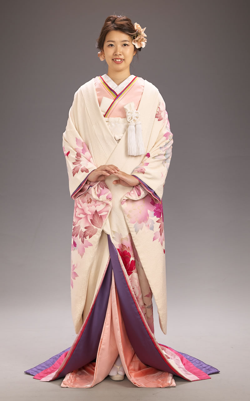 花嫁衣裳 婚礼衣装 打掛け リメイク ピンク