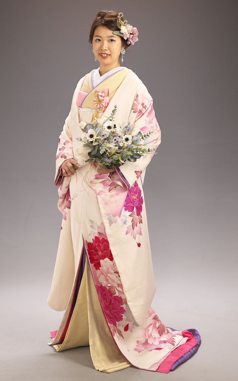 リメイク振袖「オリジナル打掛」その２