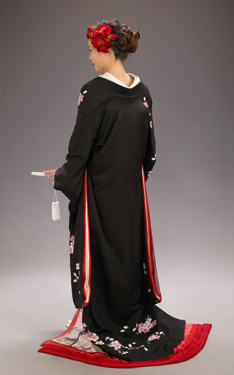 リメイク振袖「オリジナル打掛」その４